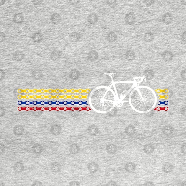 Bike Stripes Colombia (Chain) by sher00